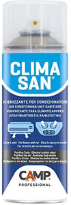 Camp CLIMASAN Igienizzante Climatizzatori, a base alcool, per casa e auto, purifica l'aria e neutralizza i cattivi odori