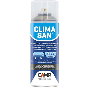 Camp CLIMASAN Igienizzante Climatizzatori, a base alcool, per casa e auto, purifica l'aria e neutralizza i cattivi odori