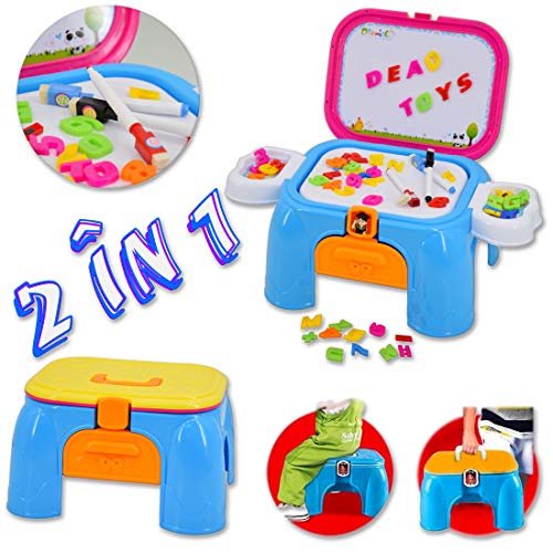 deAO Kit attività della scuola - sgabello portatile per creative - Ilgrandebazar