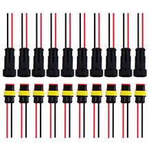 Carica l&#39;immagine nel visualizzatore di Gallery, Satinior 10 Kit 2 Pin Connettore Elettrico Impermeabile Auto Electrical...
