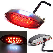 Carica l&#39;immagine nel visualizzatore di Gallery, Xrten Fanale Posteriore Moto,28 LED Faro di Coda Universale Moto Fanale...