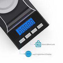 Carica l&#39;immagine nel visualizzatore di Gallery, homgeek Bilancia di Precisione 0.001g, Milligrammo 1 - Ilgrandebazar