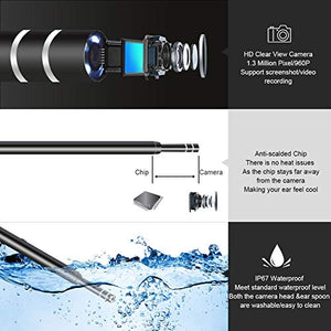 Yonimu Otoscopio Digitale a LED, Fotocamera Scope Kit di rimozione... - Ilgrandebazar