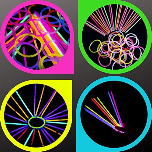 Braccialetti Luminosi LED AUAUY - 8 Colori Con 3 Modalità Per Feste E Eventi - Foto 8