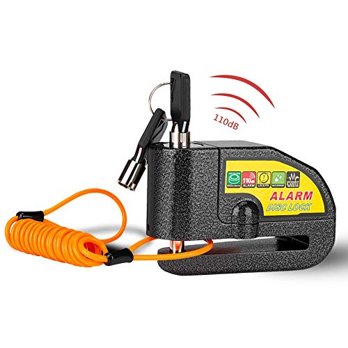 Linkax Lucchetto Antifurto Moto, Moto Bloccadisco, avere Nero - Ilgrandebazar