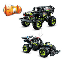 Carica l&#39;immagine nel visualizzatore di Gallery, LEGO 42118 Technic Monster Jam Grave Digger, Kit 2 in 1 da Monster Truck a Buggy Fuoristrada con Azione Pull-Back, Giochi per Bambini, Ragazzi e Ragazze dai 7 Anni