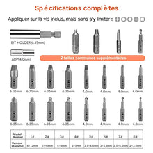 Carica l&#39;immagine nel visualizzatore di Gallery, Estrattore di viti Jellas, 22PCS Set Estrattori con Punte e di... - Ilgrandebazar