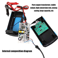 Carica l'immagine nel visualizzatore di Gallery, KKmoon Caricabatteria Auto, 12V 6A Caricabatterie intelligente per Blu