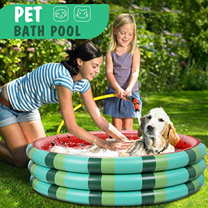 lenbest Piscina Gonfiabile Bambini, Anguria Piscinette Giocattoli Estivi da...