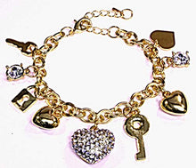 Carica l&#39;immagine nel visualizzatore di Gallery, FIA MONETTI Bracciale - oro - braccialetto di fascino - in confezione... - Ilgrandebazar