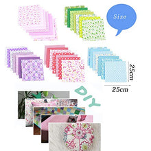 Carica l'immagine nel visualizzatore di Gallery, Stampato Tessuto in Cotone,42 Pezzi Patchwork Cotone,Tessuti...