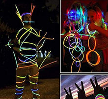 Carica l&#39;immagine nel visualizzatore di Gallery, San Jison Pacco di 100 Barre Luminose per Party, Braccialetti Fluorescenti...