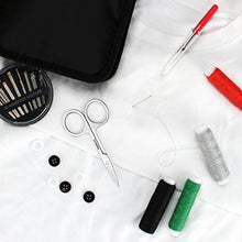 Carica l'immagine nel visualizzatore di Gallery, JUNING Kit da cucito 73PCS Accessori cucito, 12 rocchetti di filo - Kit...