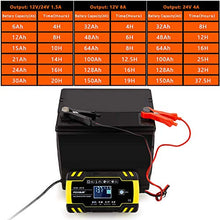 Carica l&#39;immagine nel visualizzatore di Gallery, QIXUNET Caricabatteria/manutentore Intelligente, 01-QIXUNET-Battery-1224V-002