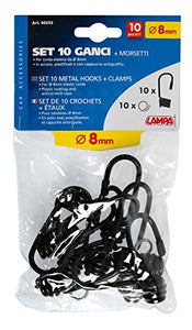 Lampa 60252 Set 10 Ganci e Morsetti Metallici