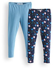 Carica l&#39;immagine nel visualizzatore di Gallery, Marchio Amazon - RED WAGON Leggings Bambina, Pacco da 2 - Ilgrandebazar