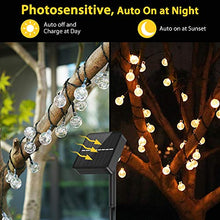 Carica l&#39;immagine nel visualizzatore di Gallery, Catena Luminosa Esterno Solare, Aerb Aggiornato 50 LEDs 30ft Luci da...