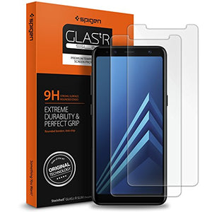 Spigen 2Pezzi, Vetro Temperato Samsung Galaxy A8 2018, proteggischermo... - Ilgrandebazar