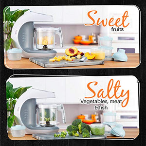 Cuocipappa Mixer Multifunzione 7-in-1 per Bébé - Vapore, Mixer, Pulse,...