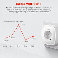 Carica l&#39;immagine nel visualizzatore di Gallery, Presa Smart WiFi Intelligente TECKIN Spina Energy Monitor, 2 packa