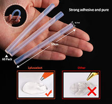 Carica l&#39;immagine nel visualizzatore di Gallery, Pistola Colla a Caldo con 50 Pezzi Stick di Alta Temperatura Mini...