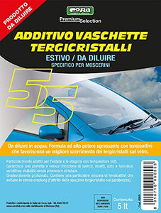 CORA 0055 Additivo Vaschette Tergicristalli Estivo Specifico per Moscerini,...