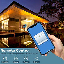 Carica l&#39;immagine nel visualizzatore di Gallery, Orbecco Interruttore luci WiFi con 1 Pulsante 1 Compatibile 1 Pezzo