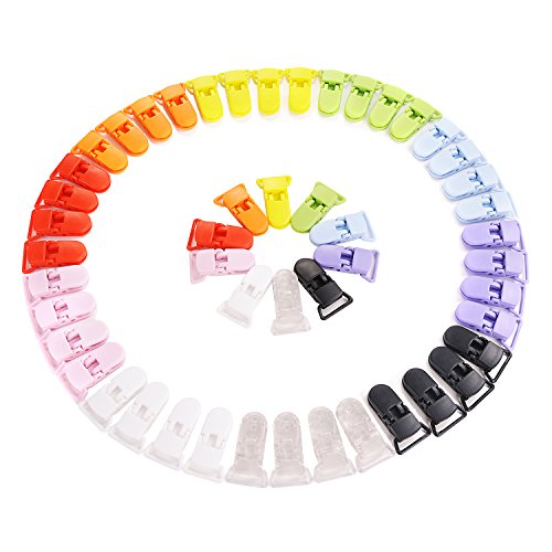 LIHAO T-Figura plastica Ciuccio Clips Bretella Supporti per Baby... - Ilgrandebazar