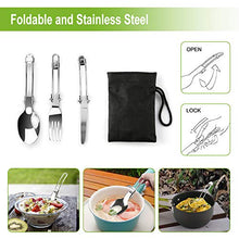 Carica l'immagine nel visualizzatore di Gallery, Awroutdoor Set di pentole da Campeggio, Campeggio 10 Pezzi-Verde