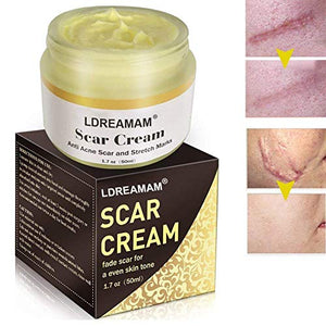 Cicatrici Crema,Scar Cream,Scar Gel,Nuovo trattamento e vecchie 50ml - Ilgrandebazar