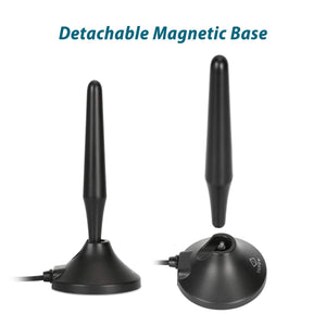 TILVIEW Antenna TV, Portatile con Base Magnetica, Amplificatore... - Ilgrandebazar