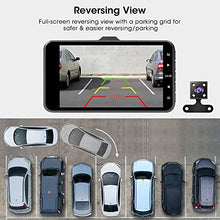 Carica l&#39;immagine nel visualizzatore di Gallery, Dash Cam, Abask Doppia Telecamera per Auto, 4 Pollici FHD 1080P Visione...