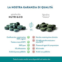 Carica l&#39;immagine nel visualizzatore di Gallery, Spirulina Biologica | 500 Compresse Bio da 500 mg Pure Senza Eccipienti | 15...