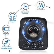 Carica l&#39;immagine nel visualizzatore di Gallery, Amzdeal Metal Detector - Rilevatore di Metalli con Rilevamento Dual Mode,...