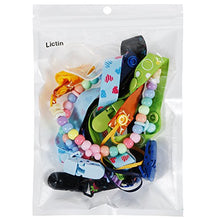 Carica l&#39;immagine nel visualizzatore di Gallery, Lictin 5 PCS Clip Per Ciuccio Catena Pulsante Fisso Regolare La Verde - Ilgrandebazar