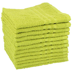 com-four® Asciugamano 12x 30x30 cm, 12 Pezzi - Panni Per La Pulizia - Ilgrandebazar