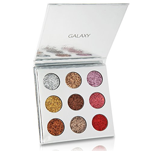TZ COSMETIX - Galaxy 9 colori Palette di ombretti Glitter - Polvere di... - Ilgrandebazar