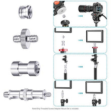 Carica l&#39;immagine nel visualizzatore di Gallery, Neewer Kit di Viti per Fotocamera, 16pz Vite Adattatore Convertitore Tappo...