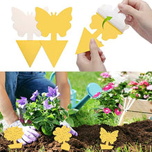 Carica l'immagine nel visualizzatore di Gallery, 30 PCS Trappola per Mosche Acchiappamosche Adesivo Plant Flycatcher Trappola per Mosche della Frutta Trappola per Insetti per Moscerini, Afidi, Mosche Minatori e Mosche Bianche (30 PCS)