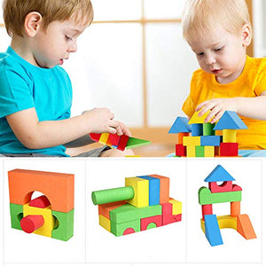 deAO Blocchi di Costruzione Gommapiuma Giocattolo per multicolore - Ilgrandebazar