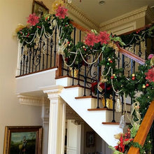 Carica l&#39;immagine nel visualizzatore di Gallery, FINDIR 12 Pezzi Fiori di Natale Rossi Fiori Artificiali Natalizi Stelle di Natale Decorazioni Natalizie Natale Glitter Poinsettia Fiori di Natale Artificiali per Albero di Natale