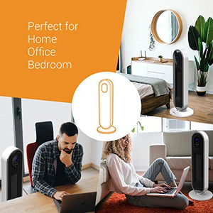 Termoventilatore Ceramica con Telecomando, PTC Riscaldatore Elettrico... - Ilgrandebazar