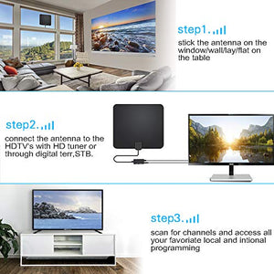 TS-ant Antenna TV Interna,Antenna HDTV Digitale Inteligente Stile-1 - Ilgrandebazar