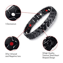Carica l&#39;immagine nel visualizzatore di Gallery, Bracciale terapia magnetica,terapia magnetica guarigione braccialetto,... - Ilgrandebazar