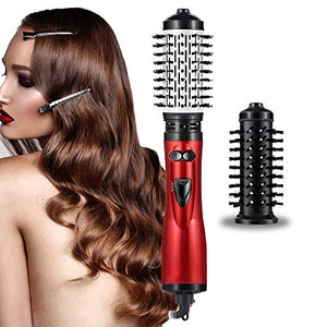 Spazzola Phon, Rotante 3 in 1 Multifunzione Aria Calda Red - Ilgrandebazar