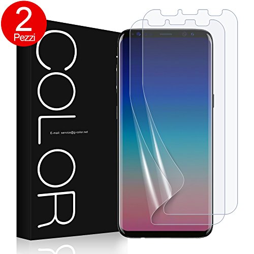Pellicola Galaxy S9, [2 Pezzi] G-Color Trasparente in TPU Senza... - Ilgrandebazar