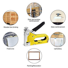 Carica l&#39;immagine nel visualizzatore di Gallery, Graffatrice Manuale,Topec Professionale 3 in 1 Sparapunti, Pistola per...