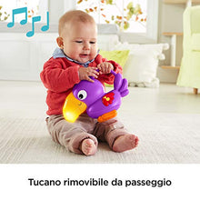 Carica l&#39;immagine nel visualizzatore di Gallery, Fisher- Price Palestrina del Tucano con 3 Modi per Giocare, Musica, Luci e...