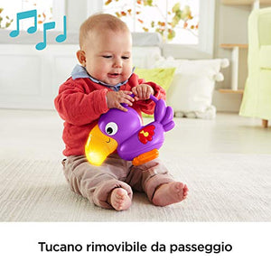 Fisher- Price Palestrina del Tucano con 3 Modi per Giocare, Musica, Luci e...