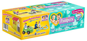 Pampers Baby Fresh Salviettine - Pacco da 1 x 350 Pezzi - Ilgrandebazar